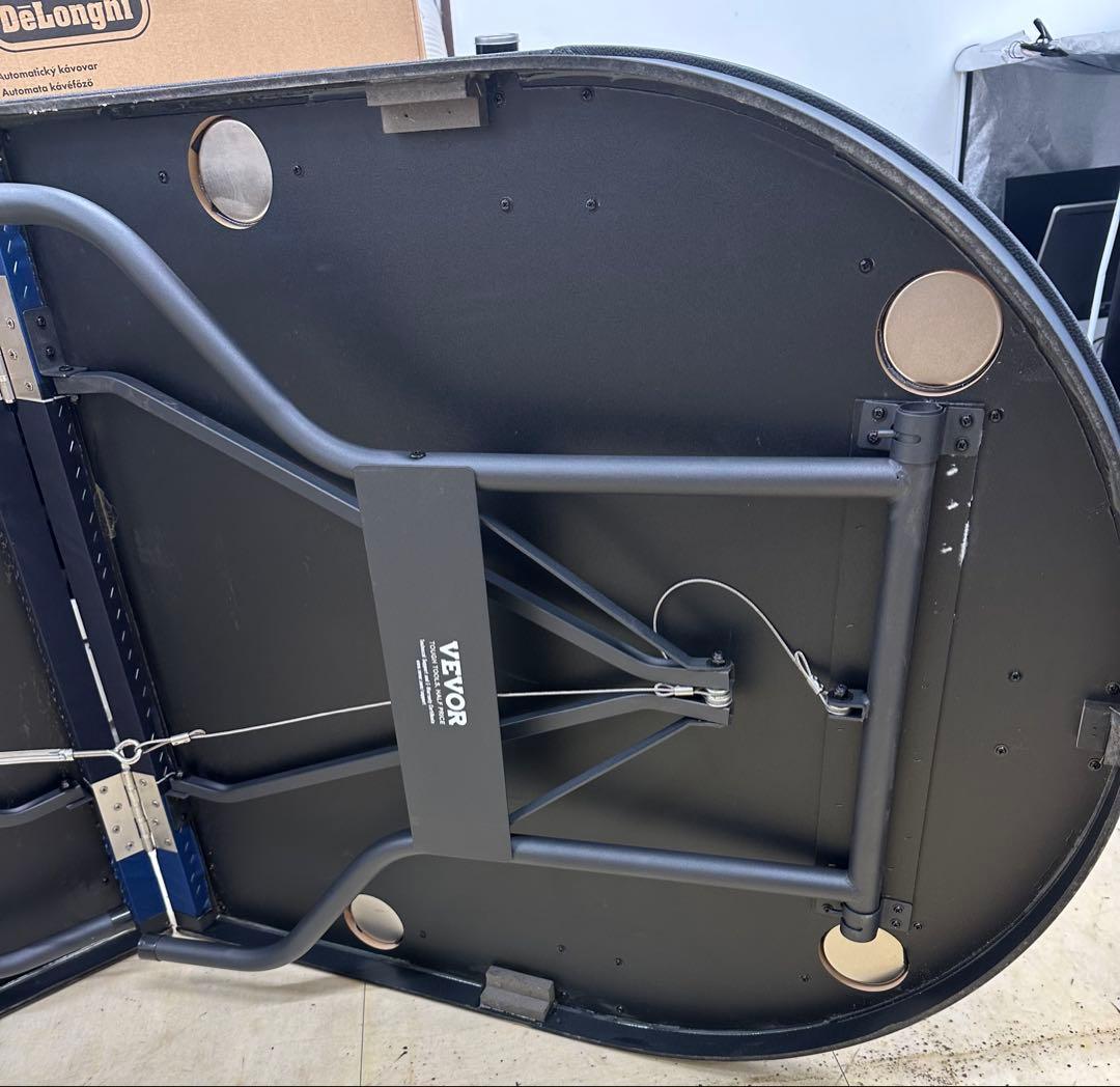 ⑦【美品】VEVOR 折りたたみ式 ポーカーテーブル 8人用 8人用ポーカー