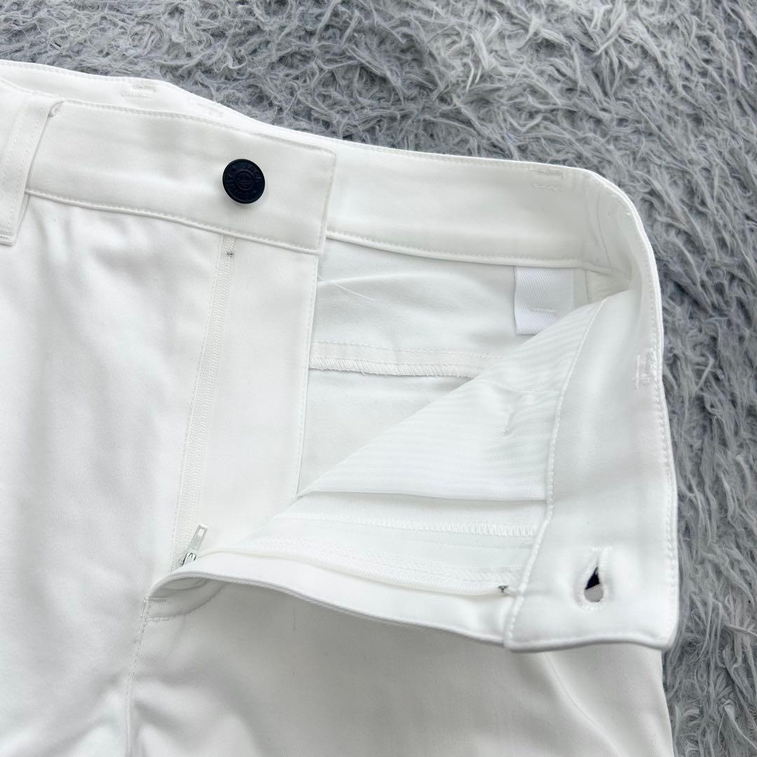 新品　ジャックバニー　パンツ　裏起毛　ストレッチ　ホワイト　サイズ1