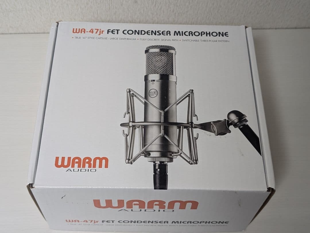 WA-47jr コンデンサーマイク ケース付き WARM AUDIO FET