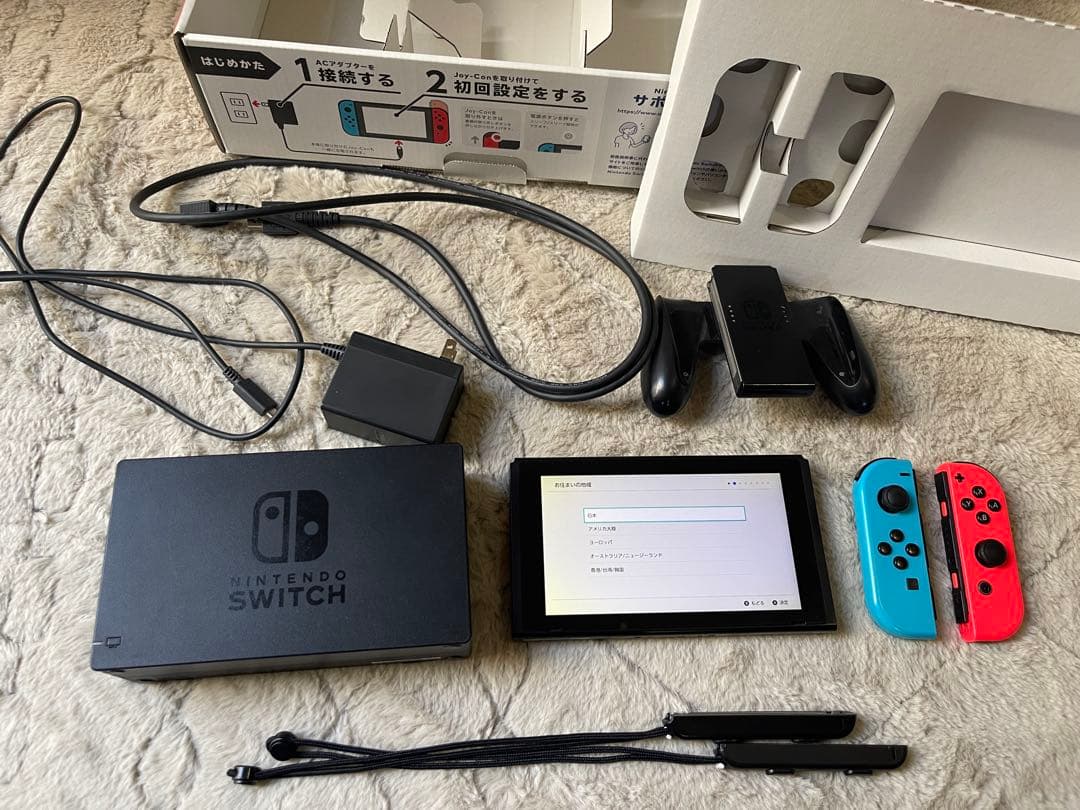 初代Nintendo Switch 青/赤(＋おまけJoy-Con)⭐︎