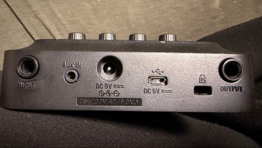 ZOOM G1 FOUR マルチエフェクター ISPOTアダプター