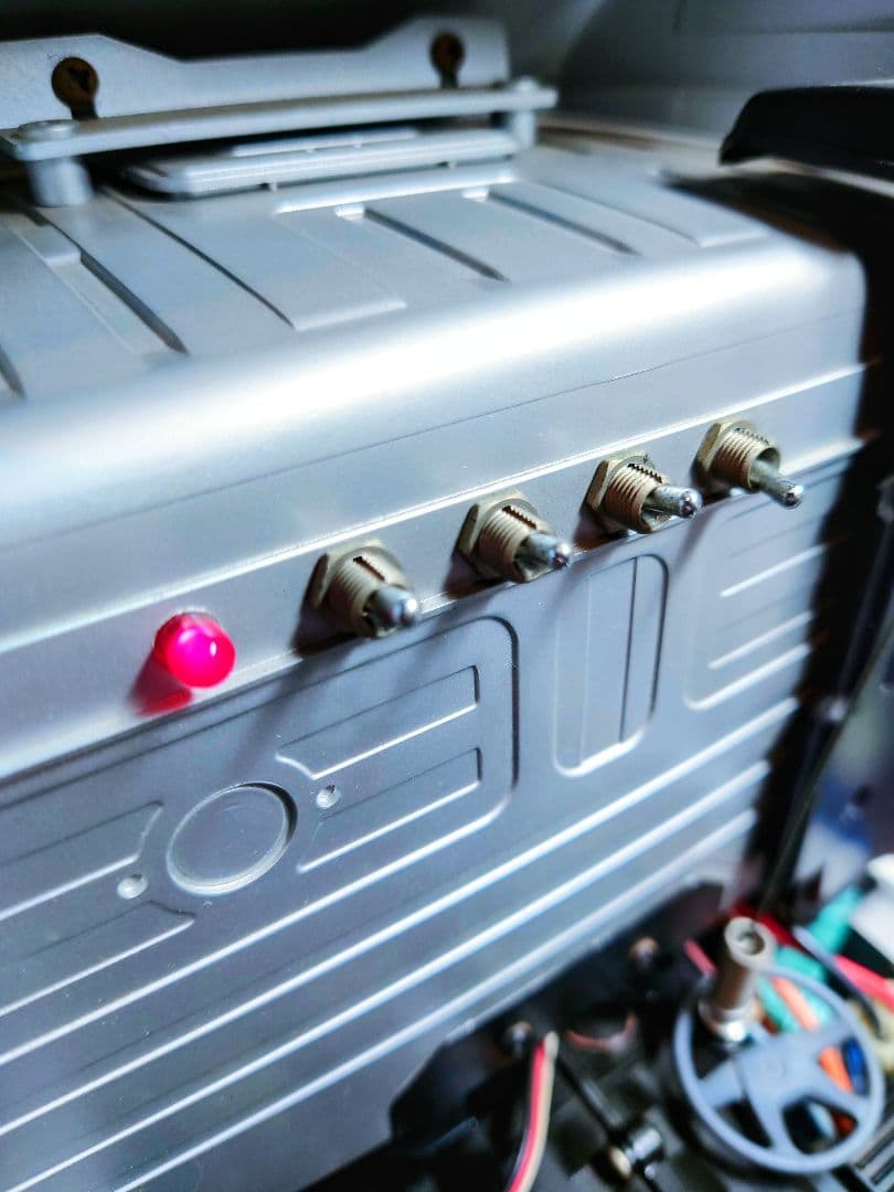 1/14 タミヤ メルセデスベンツ 1838LS ライト点灯 動作確認済み - メルカリ