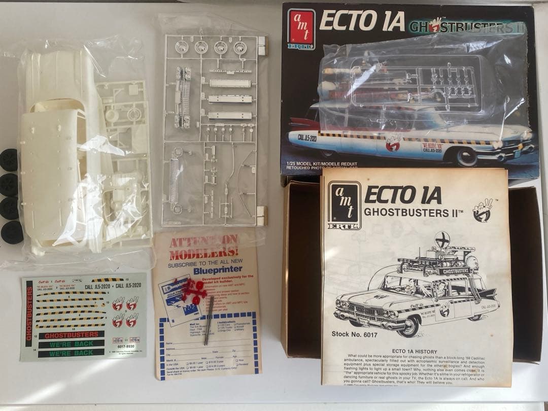 ゴーストバスターズ　ECTO 1A プラモデル　amt