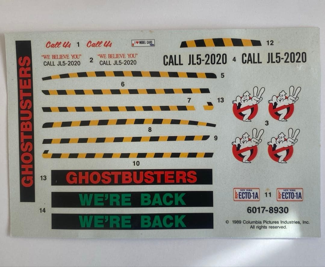 ゴーストバスターズ　ECTO 1A プラモデル　amt