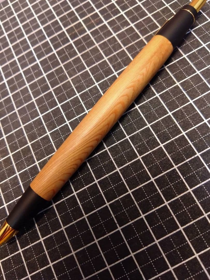 野原工芸 シャーペン 新型 屋久杉 0.5mm パンフ 記念ノート