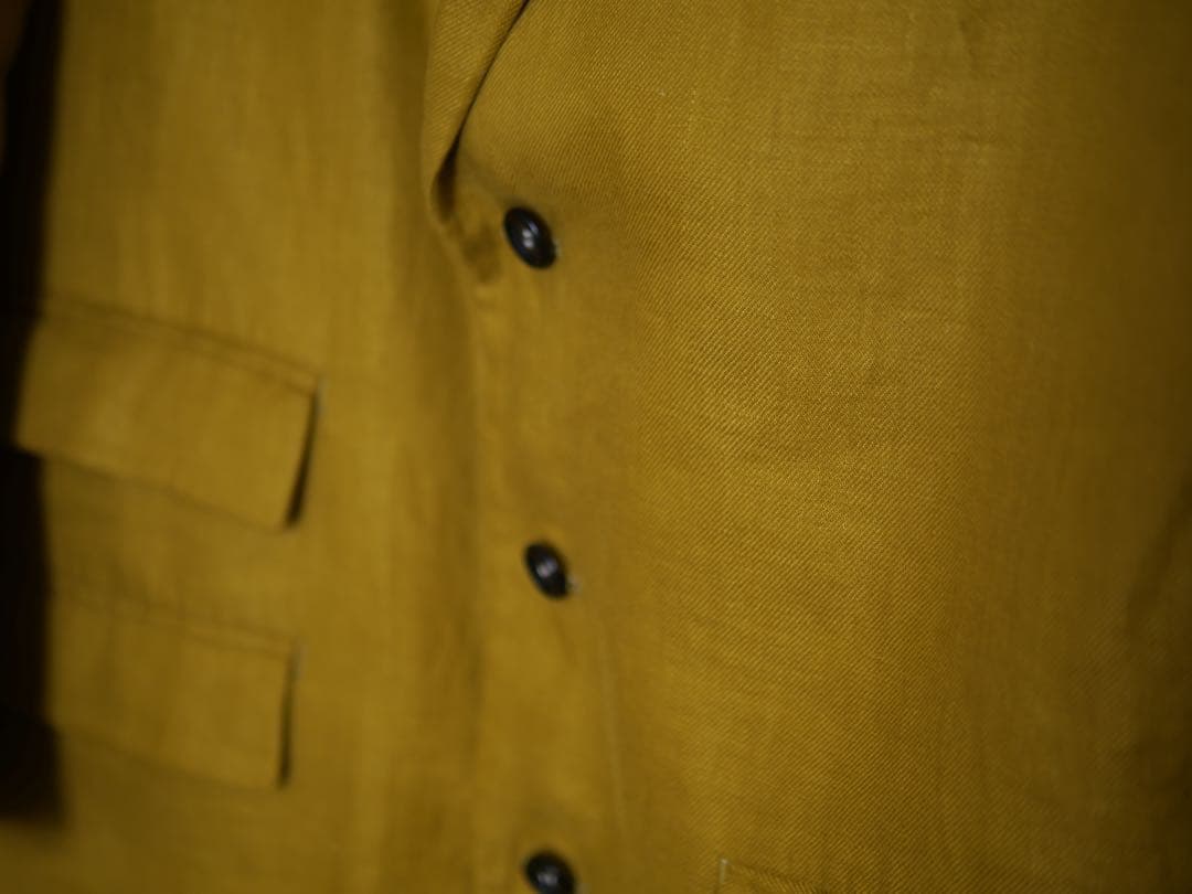 スズキタカユキ suzuki takayuki チェスターコート マスタード 1