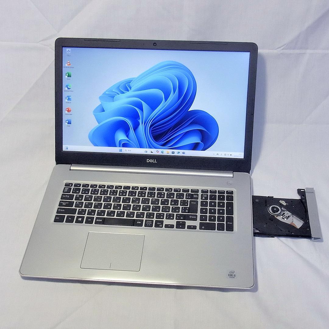 メモリ急騰中！ご検討はお早めに／デルノートパソコン／17型／32GB／第10