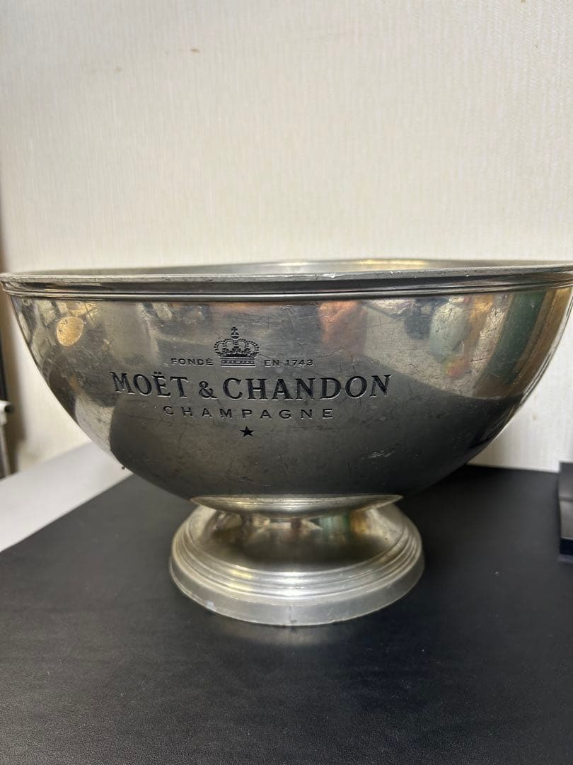 非売品大型錫 ピューターシャンパンクーラー アイスボックス ワイン