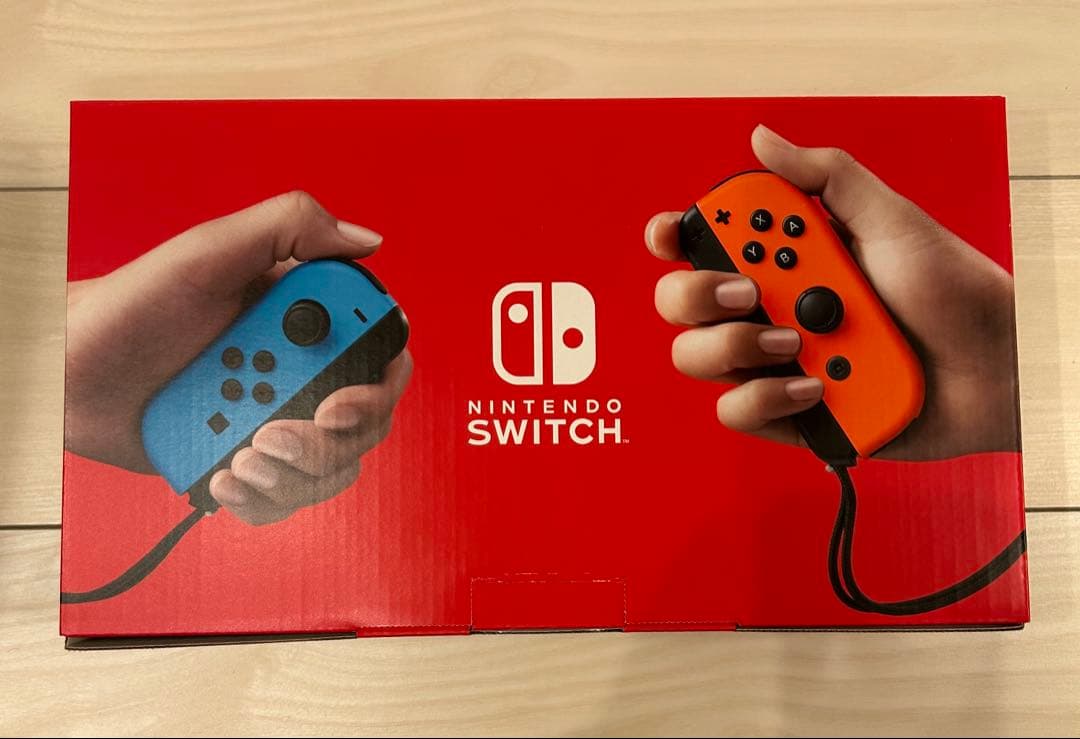 【美品】Nintendo Switch 本体 青/赤