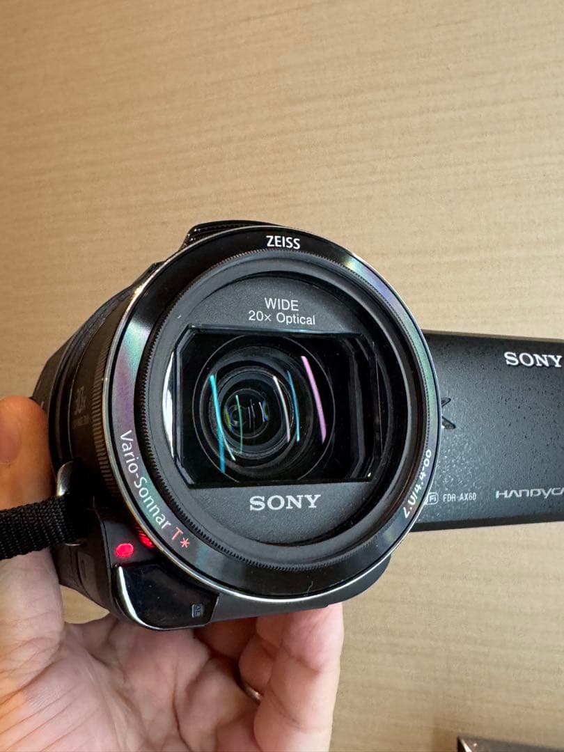デジタル4Kビデオカメラ ハンディカム SONY FDR-AX60 セット