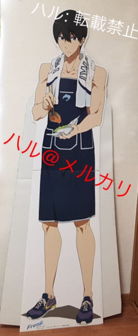 七瀬遙 等身大パネル ハル Free! フリー！ くりックジストア 【未使用