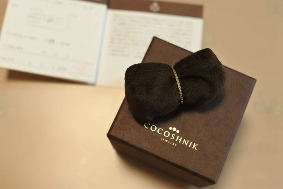 K10カットワーク極光細 リング