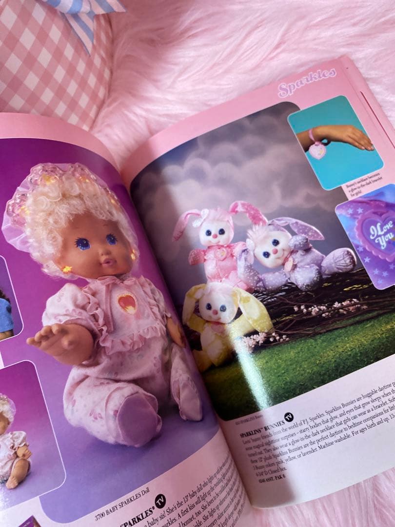 1991 マテル ガールズトイカタログ レトロ ファンシーバービー spank