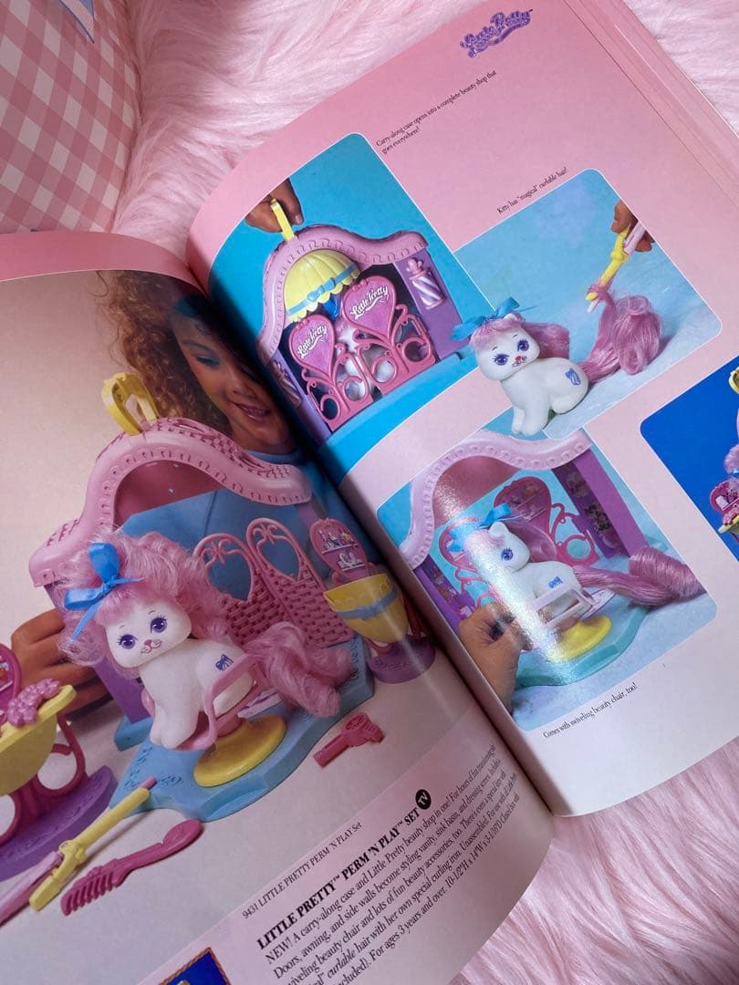 1991 マテル ガールズトイカタログ レトロ ファンシーバービー spank