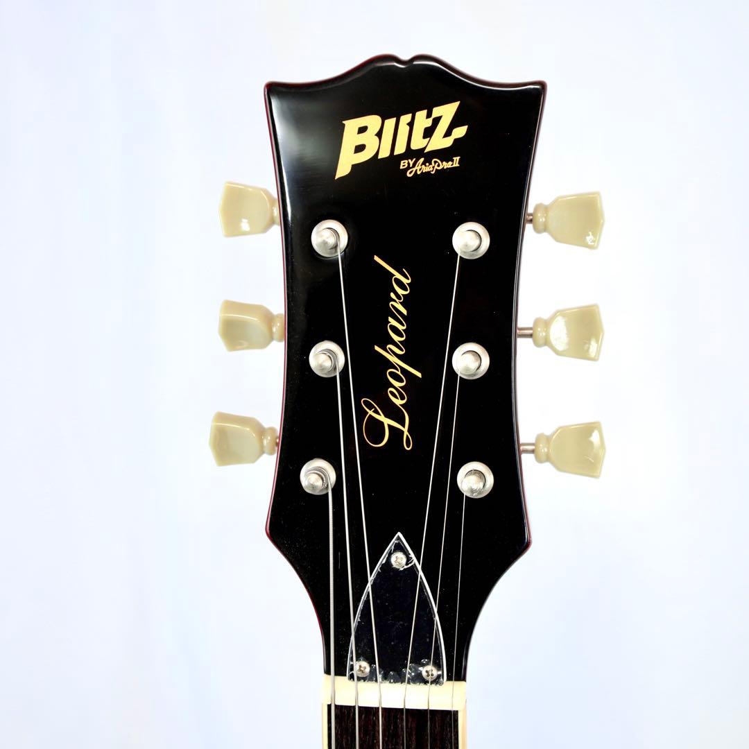Blitz Aria proⅡ leopard レスポールタイプ　BLP-45