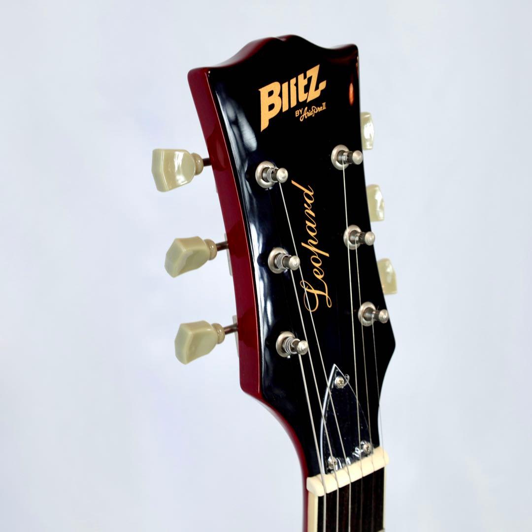 Blitz Aria proⅡ leopard レスポールタイプ　BLP-45