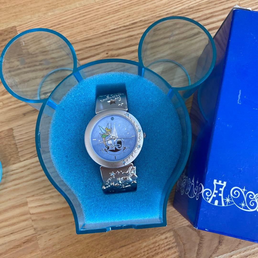 東京ディズニーランド 20周年記念時計 ミッキーマウス型ケース付き