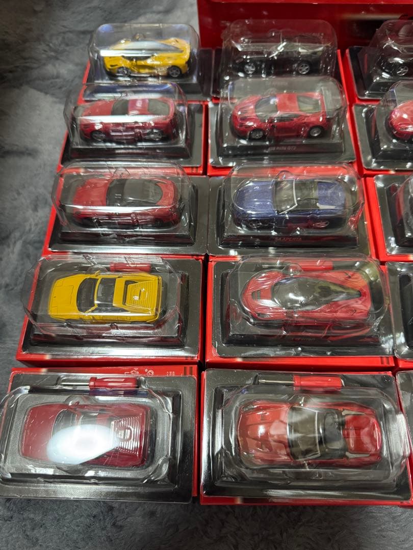 京商 Ferrari ミニカーコレクション 9 1BOX 開封済