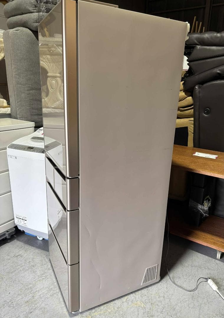 HITACHI 冷蔵庫 R-S5000H 501L 日本製 Used/キレイ HITACHI 冷蔵庫 R