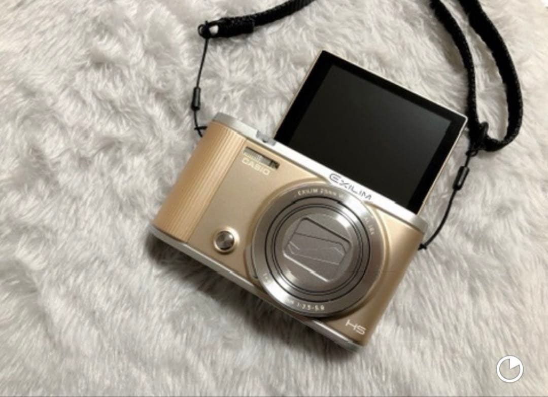 CASIO EXILIM EX-ZR1800 ゴールド 動作確認済 - メルカリ