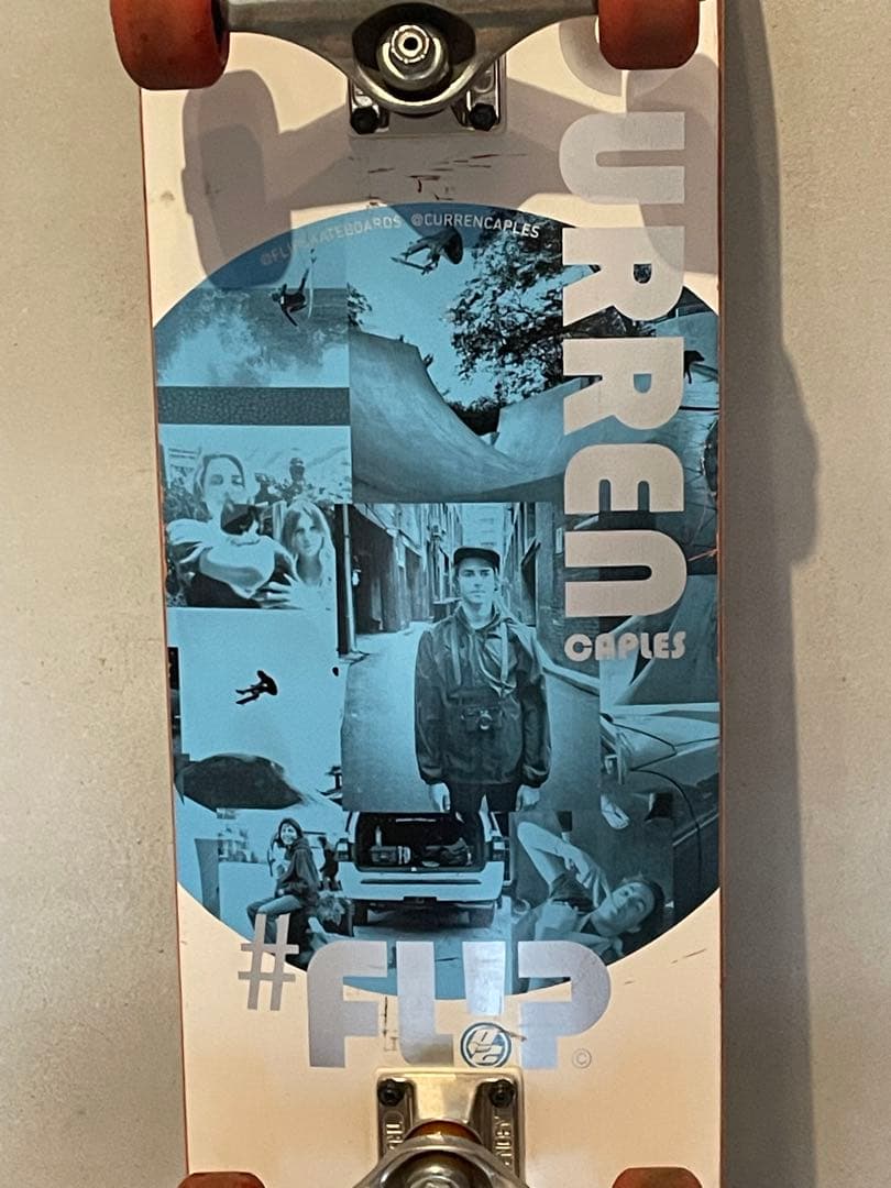 FLIPスケートボード　完成品　8インチ　INDEPENDENT チタニウム