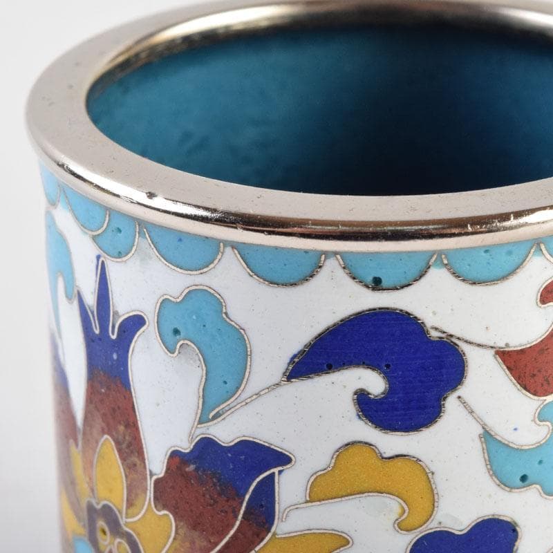 茶道具 北善七宝 花文 蓋置 共箱 C 9071 - メルカリ