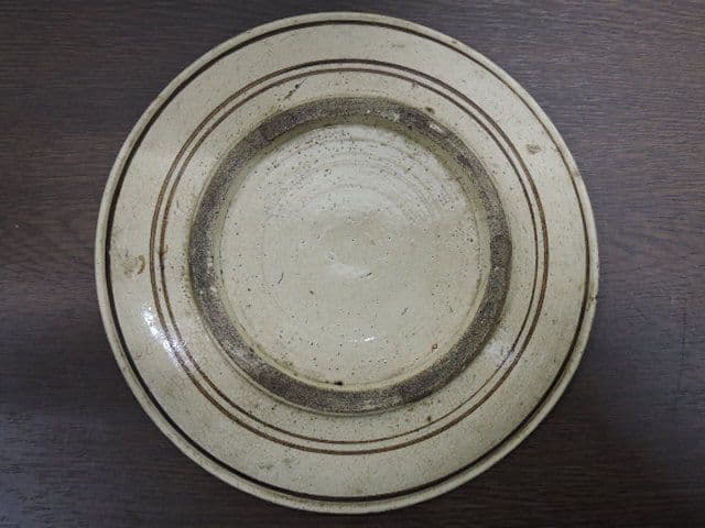 絵瀬戸皿 鶴と亀図 江戸時代 M1339 - メルカリ