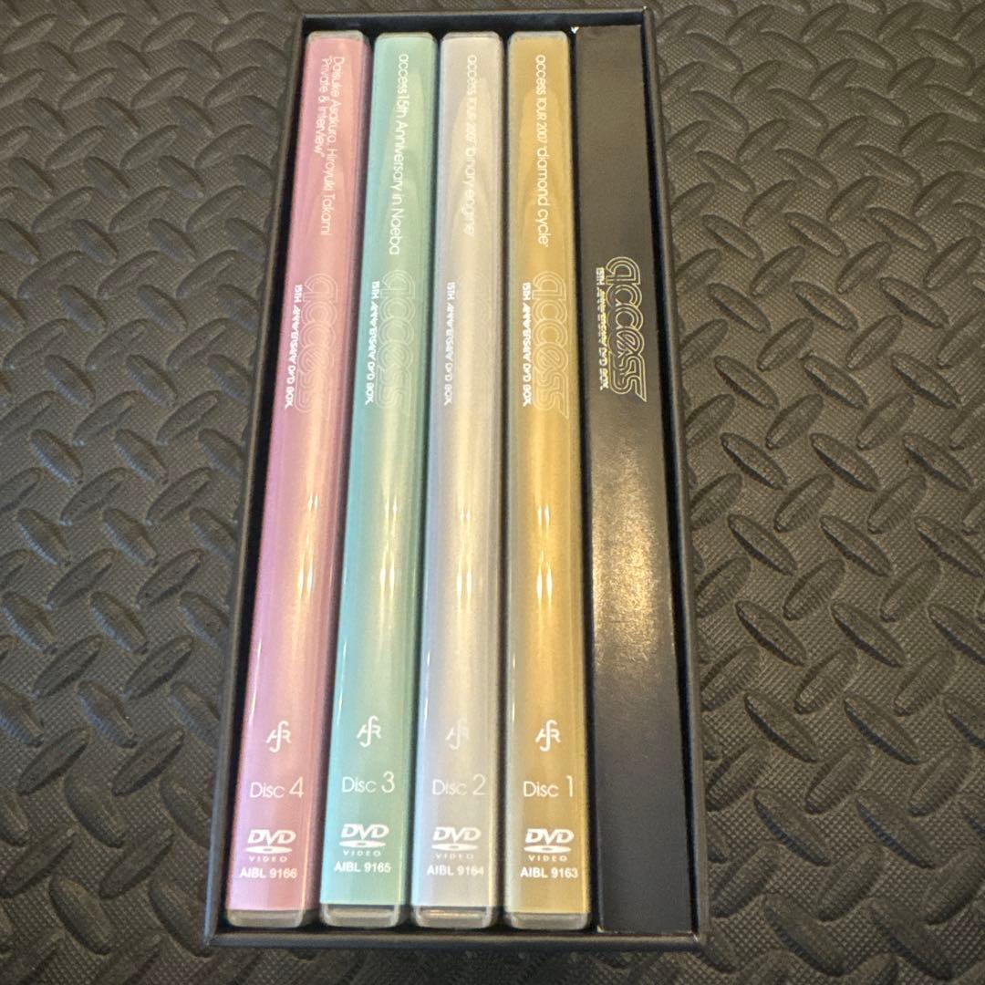 美品access 15TH ANNIVERSARY DVD-BOX完全生産限定盤