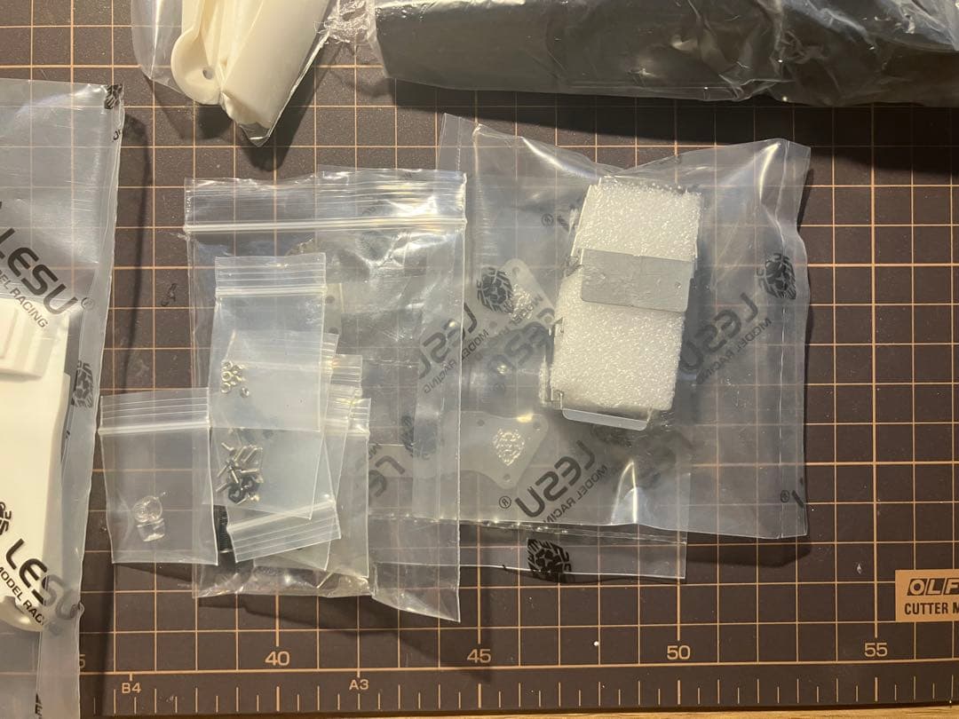 タミヤ1/14 MAN TGS キャビン 新品組み立て