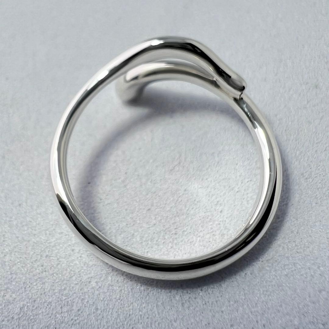 ティファニー　ティアドロップリング　11号 シルバー925