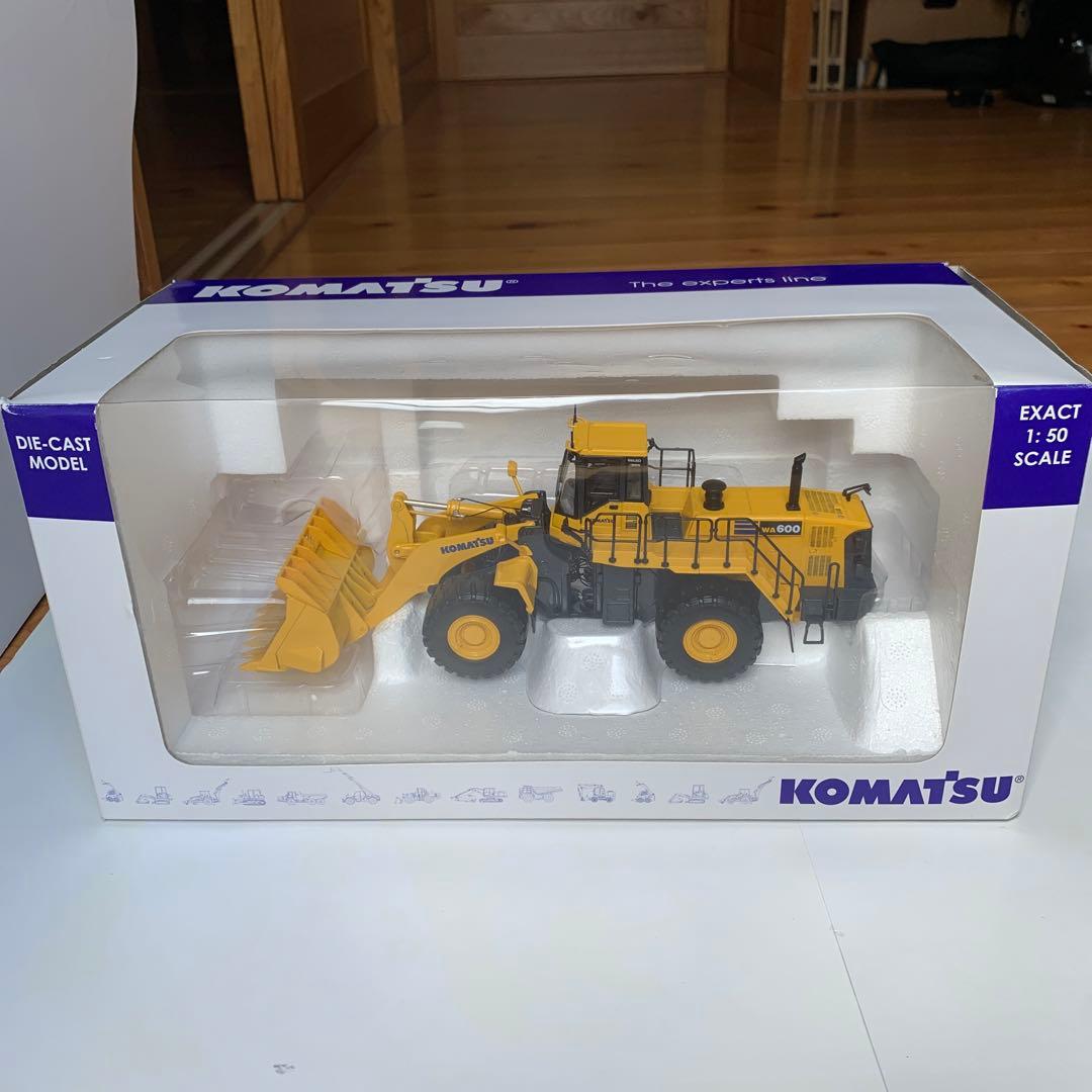 コマツ WA600 ホイールローダー 1/50 未展示品 - メルカリ