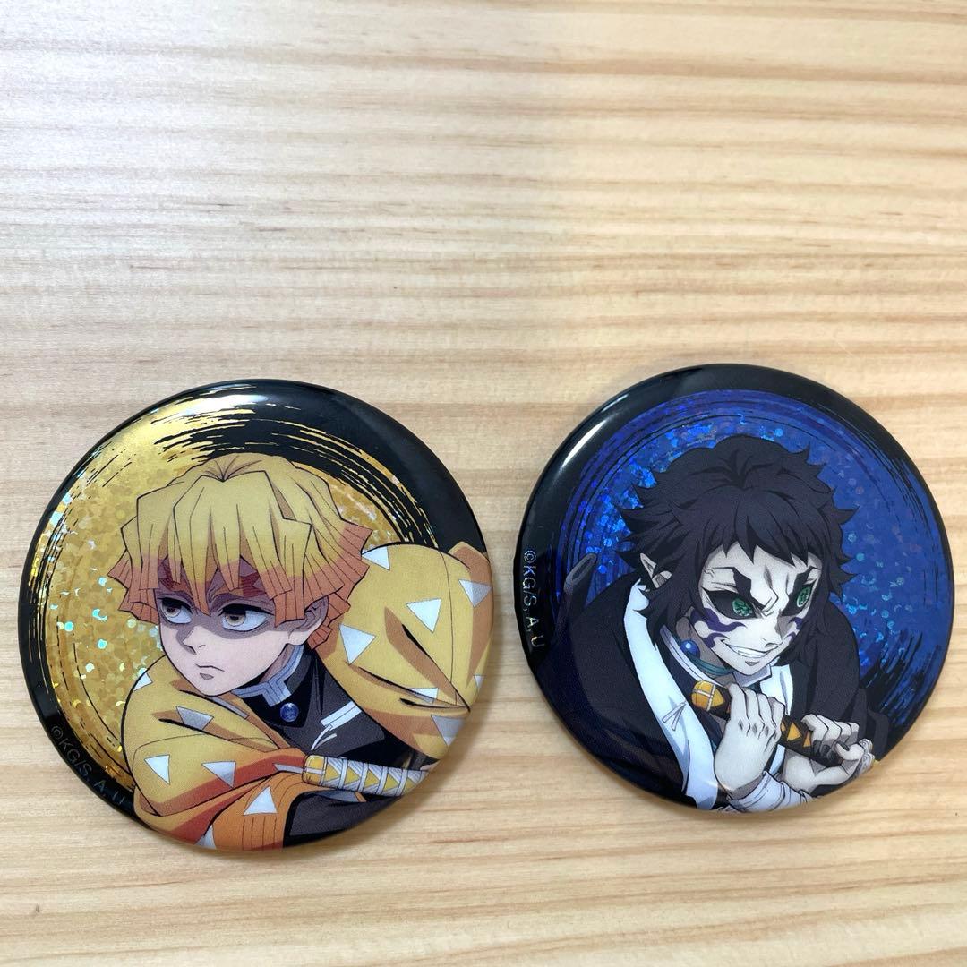 鬼滅の刃 我妻善逸 獪岳 無限城編 劇場版 ランダム グリッター 缶