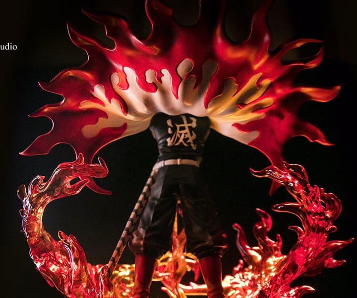 人気 鬼滅の刃 フィギュア 煉獄杏寿郎 無限列車編