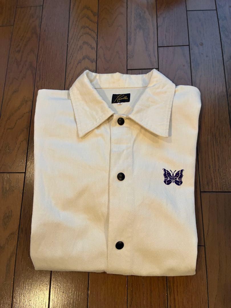 needles x beauty and youth カバーオール ホワイト