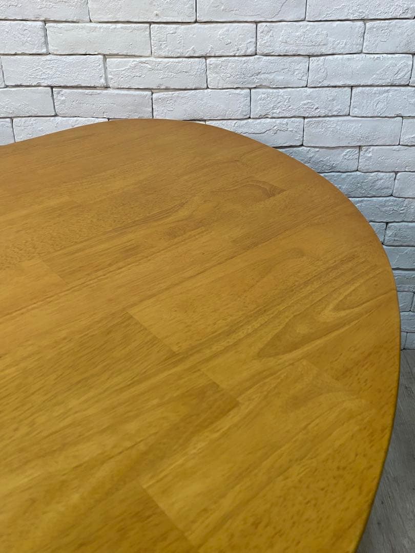 【東京都内23区配送無料】定価8万円　ベルメゾン　半円　ダイニング　テーブル