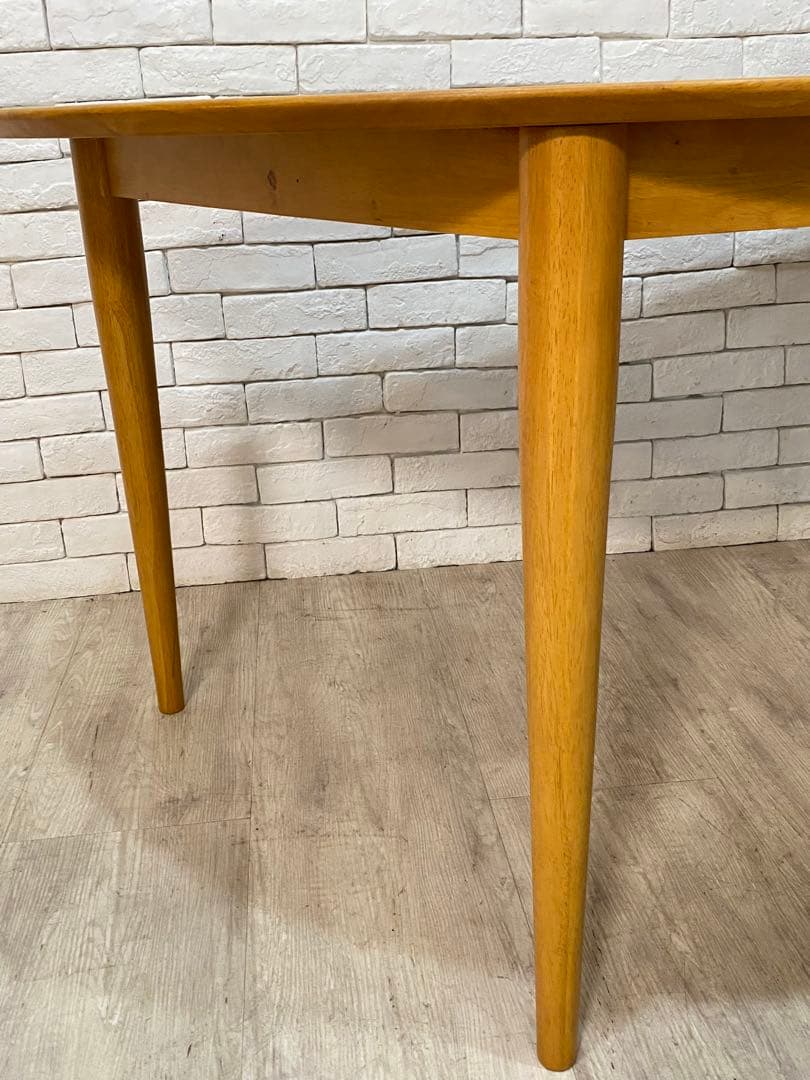 【東京都内23区配送無料】定価8万円　ベルメゾン　半円　ダイニング　テーブル