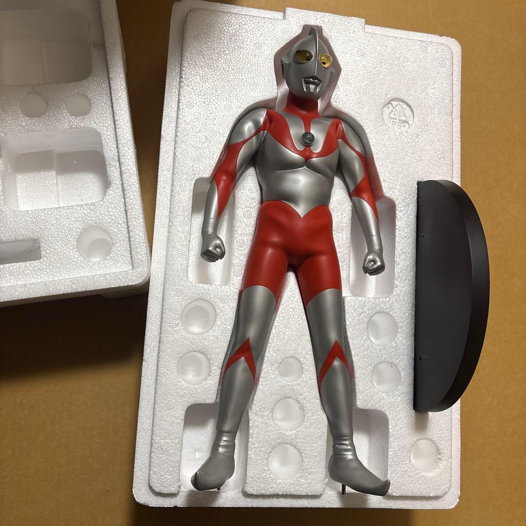 海洋堂 ウルトラマン タイプB 1/5 古谷敏直筆サイン色紙二点セット