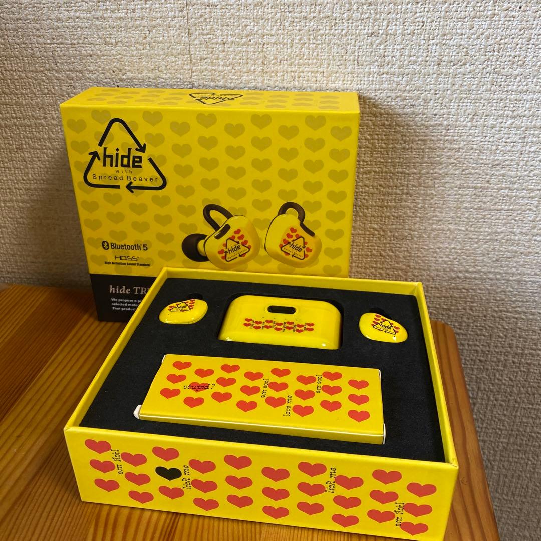 XJAPAN hide ワイヤレスイヤホン Bluetooth - メルカリ