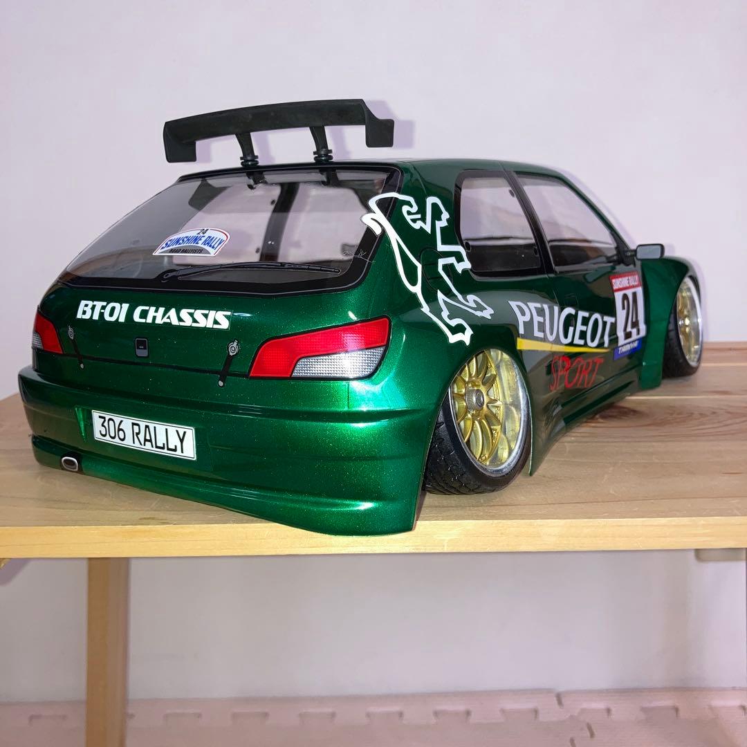 タミヤ　プジョー 306 マキシ ボディ