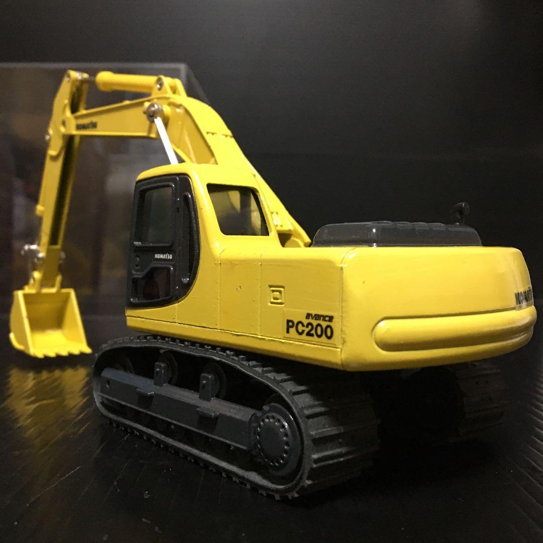 コマツ 重機 模型　記念ケース付き