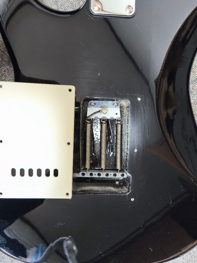 メーカー不明Fenderデカール ブラック ジャンク