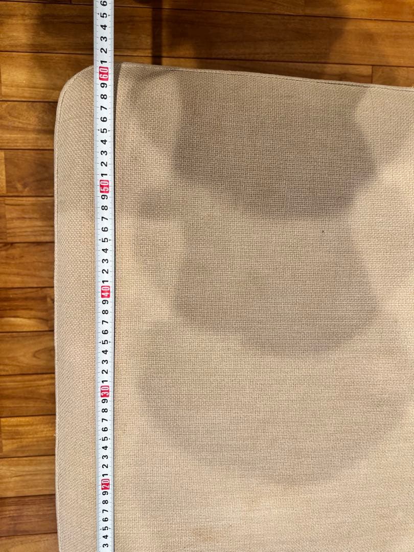 【くま】IKEA Karlstad(カルルスタード)　ベージュ オットマン