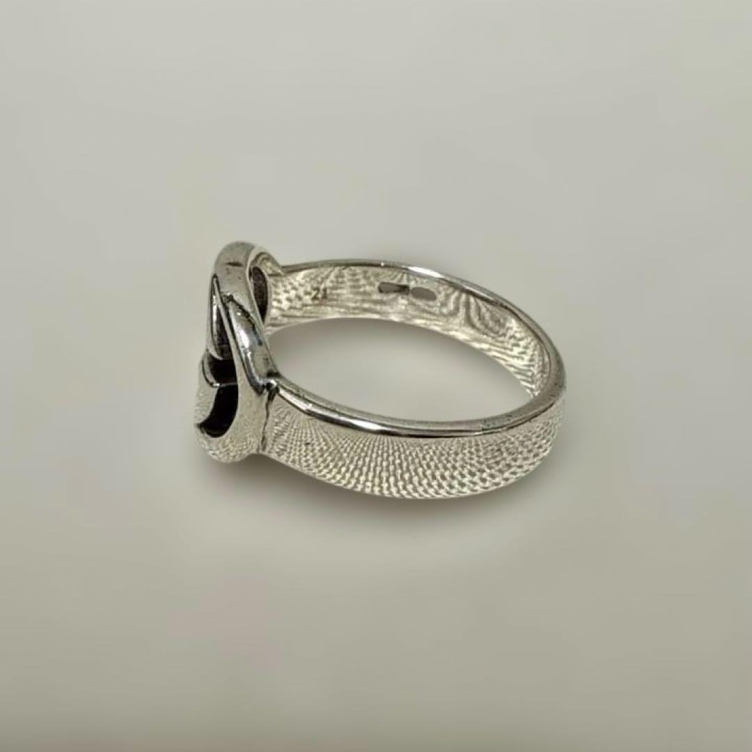 【やんつけ】GUCCI GGロゴリング シルバー 21