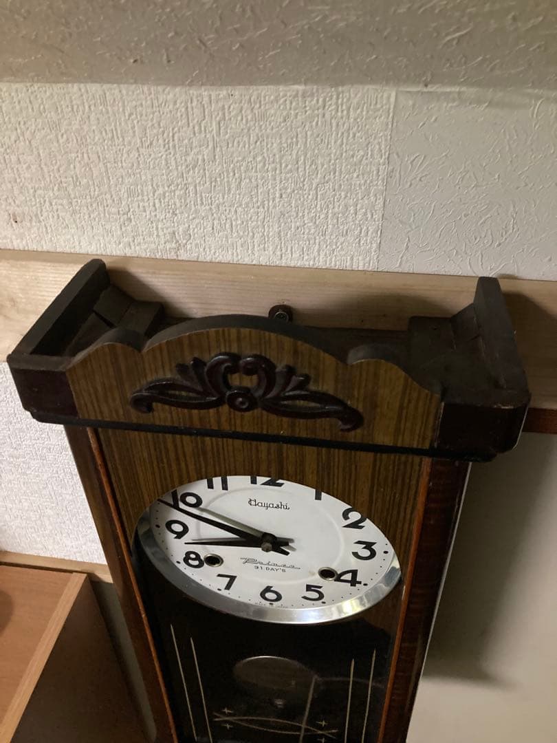 アンティーク振り子時計 林時計　Prince 31DAY‘s 修復済品 稼動中