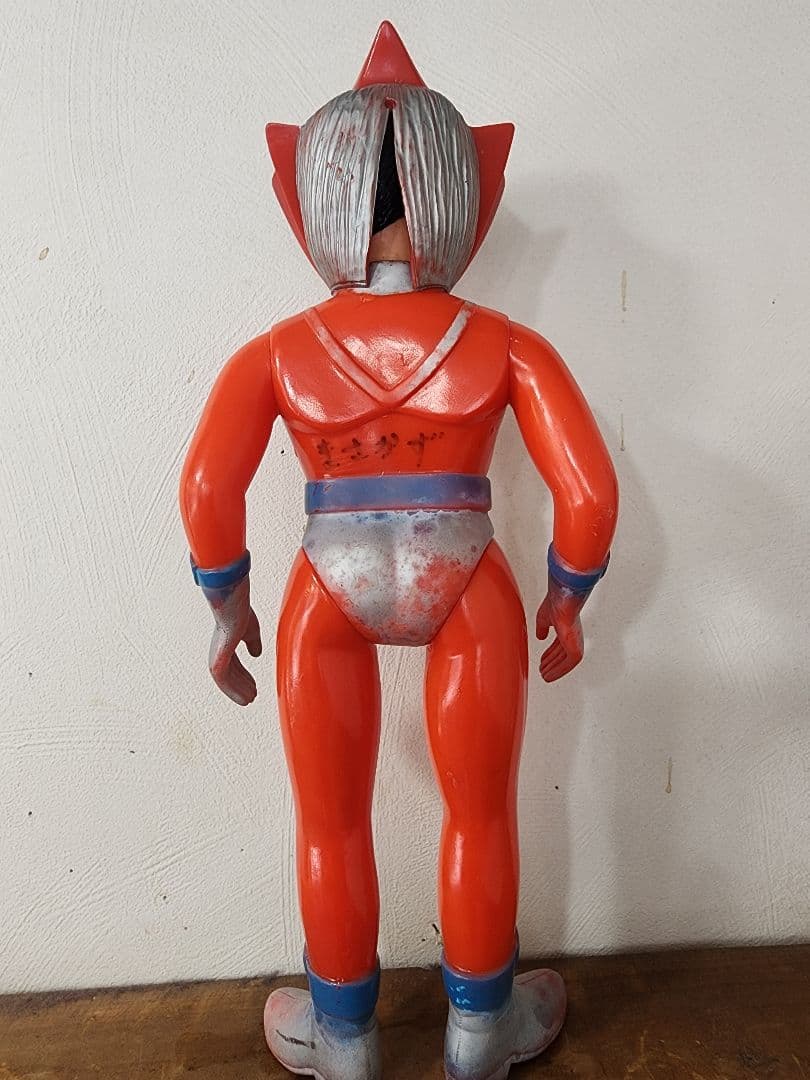 ゴッドマン　ソフビ　ブルマァク　　面取れ　３２センチ　貴重　当時物