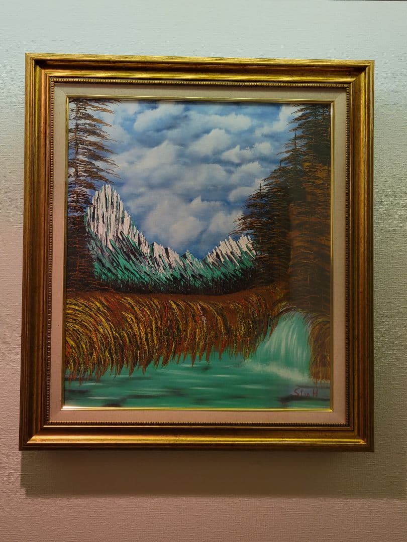 絵画 Spring in the valley