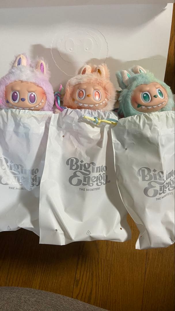 ラブブ　POP MART Bigimo Energy ぬいぐるみセット