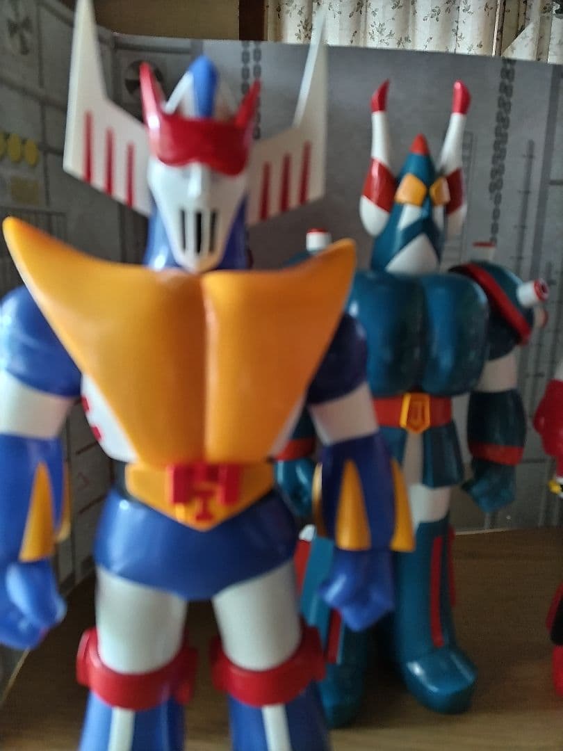 超レア！メディコム　ソフビ　ブロッカー軍団IVマシーンブラスター４体セット