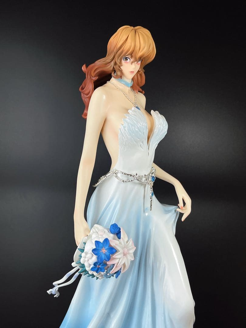 ルパン三世 峰不二子　フィギュア、ドレス、1/4、BIGサイズ ルパン三世 DX組立式ドレスアップ峰不二子フィギュア メタリックカラー