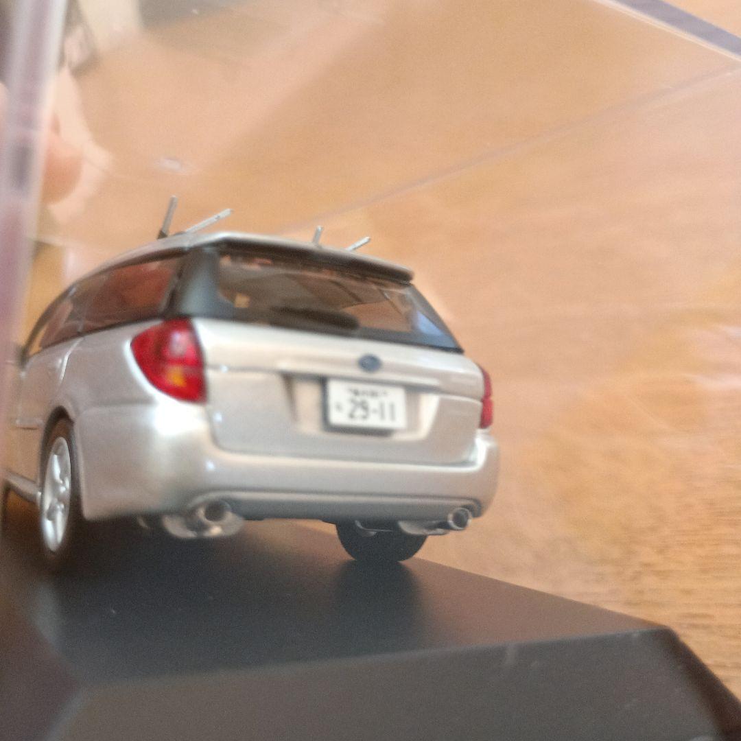 レイズ 1/43 警視庁交通部交通機動隊車両 スバル レガシィワゴン 3.0R